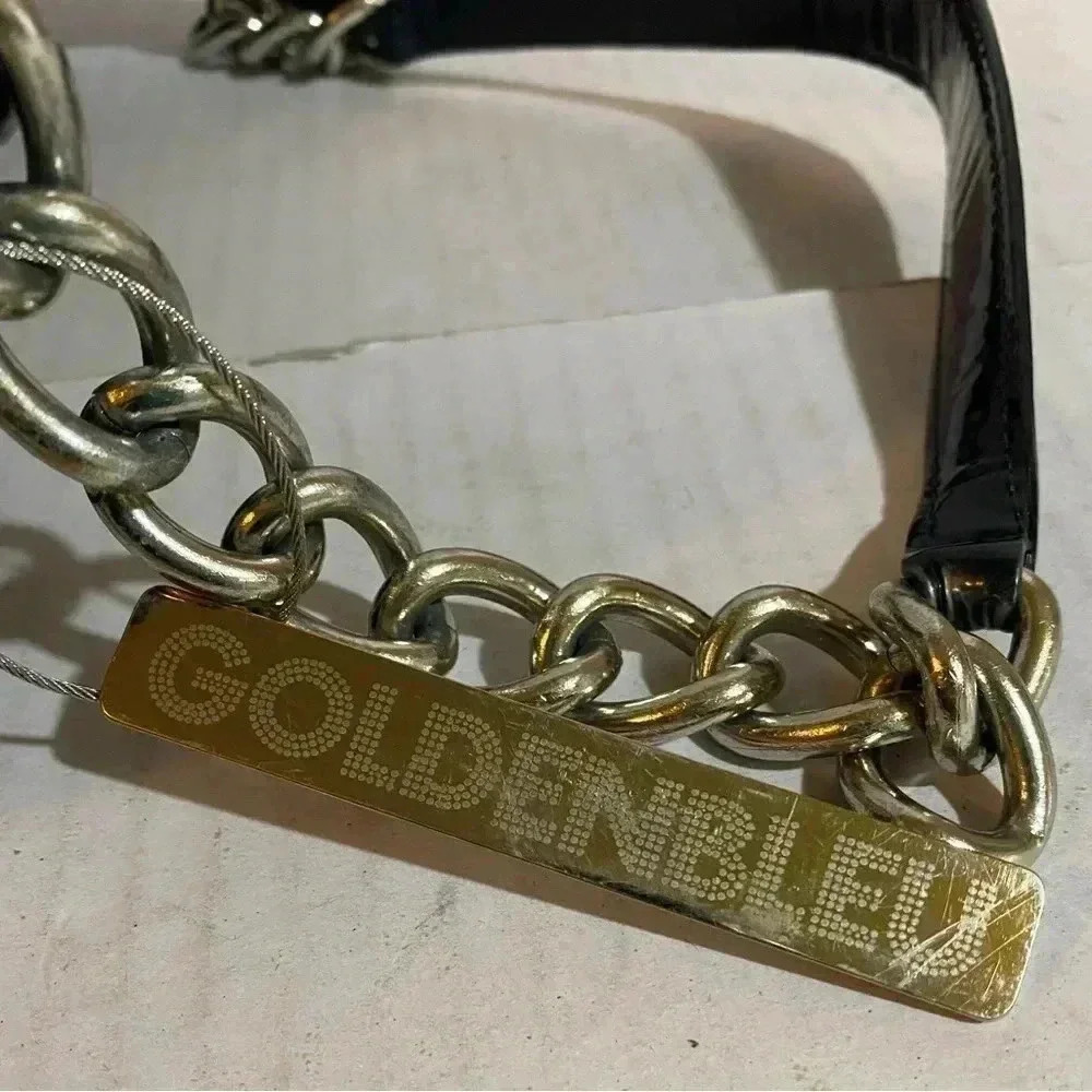 Goldenbleu Patchwork Multicolor Patent Leather Sh… - image 4